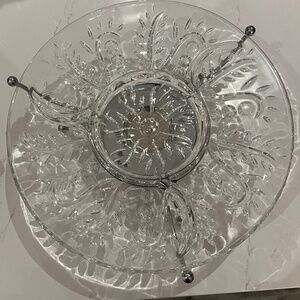 Retro Glass Lazy Susan